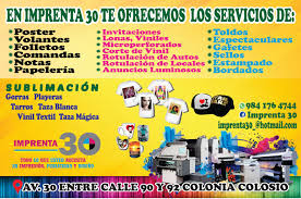 IMPRENTA 30, TODO EN PUBLICIDAD