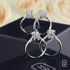 The Perfect Complement For Your Journey As Husband And Wife With The Hw Diamond Engagement R Harry Winston Jewelry Micro Pave Engagement Rings Engagement Rings