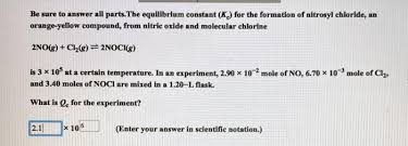 The outside of the orange is the epicarp (also known as the rind). Solved Be Sure To Answer All Parts The Equilibrium Consta Chegg Com