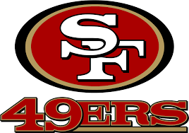 The san francisco 49ers logo font is 49ers faithful font. Pin By Angel Rice On Cookies San Francisco 49ers Logo 49ers Football Logo San Francisco 49ers Football