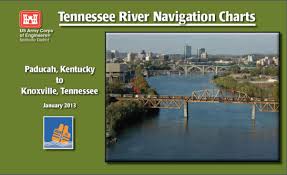 Chart Tennessee River Nav Charts Nashville District Paducah Ky To Cross Roads