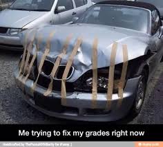 Fixing A Car Fail Duct Tape Works Wonders Car Humor Really Funny Car Fails