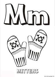 If you haven't already, please join us on our living montessori now facebook page where you'll find a free printable of the day and lots of. Mittens Free Alphabet S1b49 Coloring Pages Printable