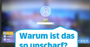While it's mostly used for video. Windows 10 Login Bild Ist Plotzlich Verschwommen Pctipp Ch