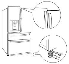 How to draw a refrigerator for kids step 1. Slow Water Dispensing Refrigerator Lg Usa Support