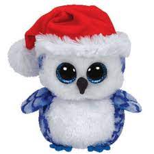 Icicles Blue Owl Beanie Boo Stuffed Animal By Ty Halloween Beanie Boos Beanie Boos Boo Stuffed Animal