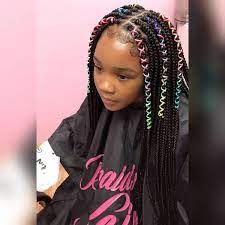 Pin By Marie Hampton On Braids And Natural Hair Braid Styles For Girls Girls Hairstyles Braids Hair Styles