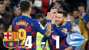Con un doblete de messi y. Barcelona Vs Alaves 4 1 La Liga 2019 10 Match Review Youtube