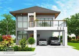 This 4 Bedroom Modern House Is 185 Sq M Total Floor Area 92 Sq M Ground Floor And 93 Sq M Second Floor Which Will Re Small Modern Home Modern House House