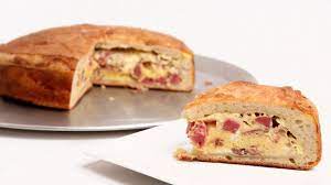 Easter sweet bread by laura vitale. Mamma S Pizza Rustica Recipe Laura Vitale Laura In The Kitchen Episode 891 Pizza Rustica Food Recipes