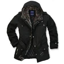 K Style Top Thermal Winter Wool With A Hood Cotton Padded Overcoat Size M Xl Black By K Style 185 95 Best Leather Jackets Mens Jackets Winter Jackets