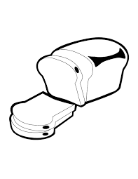 Loaf Of Bread Coloring Pages Loaf Bread Coloring Pages Loaf