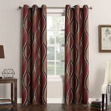 These curtain panels are offered in seven colors and two sizes. No 918 1 Panel Intersect Window Curtain