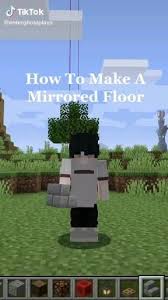 Minecraft Mirrored Floor Video Minecraft Designs Minecraft Tutorial Minecraft Crafts