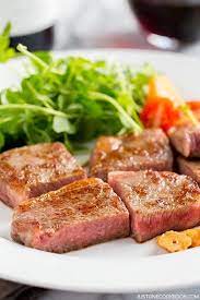 In japan it's not unusual to serve steaks with chopsticks. Wagyu Beef Vs American Kobe Beef Just One Cookbook