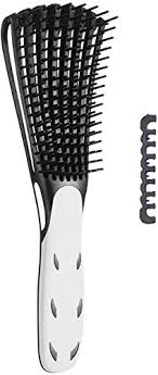 Shop for black hair brushes online at target. Amazon Com Detangling Brush For Natural Hair Detangler For Afro Textured 3a To 4c Kinky Wavy Detangle Easily With Wet Coily Hair Dry Curly Conditioner Improve Hair Texture Easy Clean Black Beauty