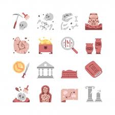 Demo 24 Conjunto De Iconos Iconos Arqueologia