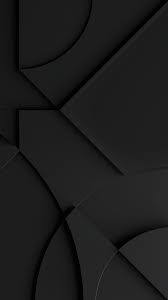 Black Layers Material Design Dimensional Shadows Clean Abstract Black Wallpaper Black Phone Wallpaper Android Wallpaper