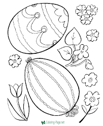 Easter heralds the start of spring when new leaves appear on trees, and the grass turns green again. Easter Coloring Pages