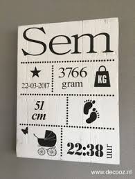 Persoonlijk Geboortebord Www Decooz Nl Borduurmotieven Gratis Kraamcadeau Baby Herinnering