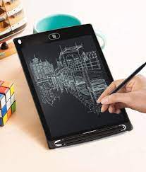 Lcd writing tablet,yushang12inch colorful children's lcd drawing board,portable lcd writing board,slim lcd tablet writing,for age 3+years lcd drawing tablet,writing,learning,painting,notes(blue 12. 8 5 Inch Lcd Writing Tab Lcd Drawing Pad Digital Portable For Kids Adults Lcd Drawing