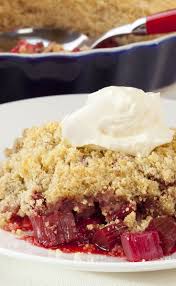 Recette Crumble Fraise Et Rhubarbe 750g Recette Recette Crumble Rhubarbe Crumble Rhubarbe