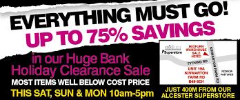 24 september * friday before afl grand final: August Bank Holiday Slider 2016 Midfurn Furniture Superstore