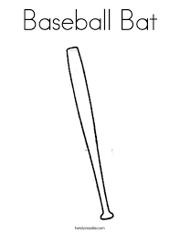 Choose from 340+ baseball bat graphic resources and download in the form of png, eps, ai or psd. Baseball Bat Coloring Page Twisty Noodle