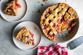 The Character Of Fresh Raspberries Can Be Fleeting When Cooked Especially When The Berries Are Mixed With Other Fr Desserts Raspberry Pie Recipe Raspberry Pie