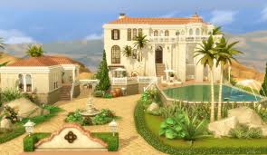 Lana Cc Finds Viasims House 44 Oasis Springs The Sims 4 Sims House Sims 4 Sims