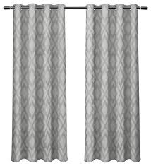 Gray and burgundy curtains, curtains for your guests. 2pc Set Geometric Pattern Blackout Lined Window Curtain Grommet Panel Burgundy Garden Curtains Home Garden