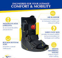Brace Direct Air Cam Walker Fracture Boot Short – Premium Pneumatic Walking  Boot For Foot And Ankle Recovery