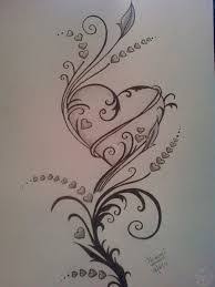 Check spelling or type a new query. Image Result For Drawings Of Flowers And Hearts Easy Disegno Cuore Disegni Di Rose Disegni Di Tatuaggio