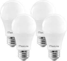 Refine your results by lumens reserves the right to substitute an item of comparable value. Maxlite A19 Led Bulb Enclosed Fixture Rated 75w Equivalent 1100 Lumens Dimmable E26 Medium Base 2700k Soft White 4 Pack Walmart Com Walmart Com