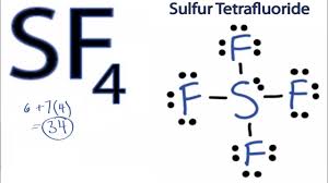 Sf4 Lewis Structure How To Draw The Lewis Structure For Sf4 Youtube