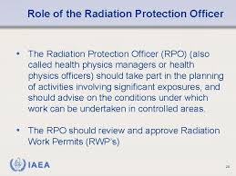 Protection Against Occupational Exposure Radiation Protection Programme Iaea