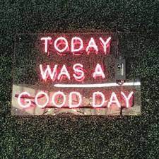 Ice cube — today was a good day (chopped and screwed). 14 X9 Today Was A Good Day Neon Sign Bier Bar Wandbehang Handwerk Kunstwerk Ebay