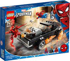 Carnage is a fictional supervillain appearing in american comic books published by marvel comics, usually depicted as an adversary of spider. Lego 76173 Spider Man Und Ghost Rider Vs Carnage Jb Spielwaren