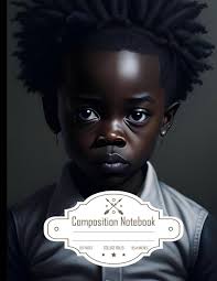 Amazon.com: Composition Notebook College Ruled: Sad Black Child, Ultra  Realistic Oil Painting, Hand Drawn, Size 8.5x11 Inches, 120 Pages: Sanford,  Iris: Books