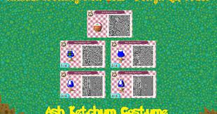 Animal Crossing Qr Codes Animal Crossing New Leaf Qr Code Ash Ketchum By Puffytopianman Animal Crossing New Leaf Qr Codes New Leaf