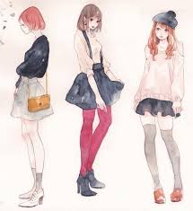 g r l s おしゃれまとめの人気アイデア pinterest yukka アニメの服装 可愛い女の子 かわいい ファッション