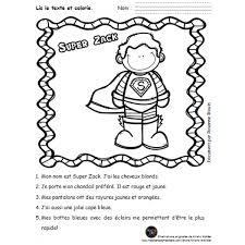 Lecture A Colorier Superheros Kids Learning Activities Simple Machine Projects Early Learning