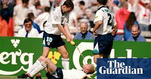 What were paul gascoigne and his fellow players doing pouring alcohol down their throats while sat in a dentist's chair located in a hong kong restaurant? Gascoigne And The Dentist S Chair Wembley 1996 Paul Gascoigne The Guardian