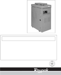 Designed to reward pool/spa dealers and service partners. Raypak Versa 155c Users Manual 6000 50 Versa 155 P65