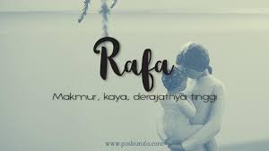 Maybe you would like to learn more about one of these? Arti Nama Rafa Posbunda