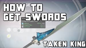 This can occur from completing a public event, searching a lost sector, beating a boss, or just killing a random enemy during a mission. How To Get And Use Swords In Destiny The Taking King Youtube