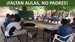 FALTAN AULAS, NO PADRES! A pesar de los esfuerzos de las autoridades por minimizar la gravedad de la crisis educativa que atraviesa la República Dominicana, la realidad evidencia otra cosa. A pocas