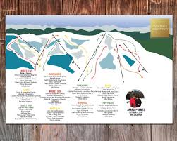 Seating Chart Vail Ski Resort Trail Map Wedding Seating