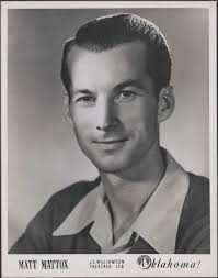 Portrait of Matt Maddox, actor in the J.C. Williamson production of  Oklahoma!, 1949 [picture]