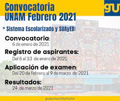 Visite espn para ver resultados do(a) pumas unam nos campeonatos, além de histórico por temporada. Convocatoria Unam 2021 Ingreso A Licenciatura Conoce Los Requisitos Y Fechas De Registro Becas Y Convocatorias